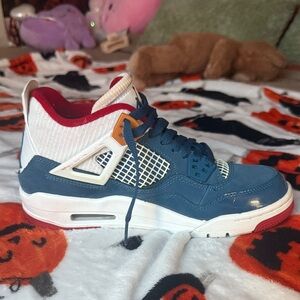 Jordan Kids Sneakers in Blue and Red
